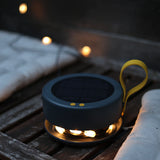 Luci Solar String Lights + Detachable Power Hub: White 44'
