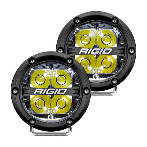 360-SERIES 4 INCH LED OFF-ROAD SPOT BEAM BACKLIGHT | PAIR
